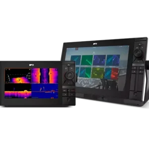 Axiom XL 16-inch chartplotter with multi-touch screen - Front View Axiom XL 24-inch chartplotter integrated with radar and sonar modules - Helm Installation Axiom XL chartplotter displaying LightHouse OS interface - User Interface Axiom XL with FLIR thermal camera support - Night Vision Enhancement Axiom XL chartplotter with HDMI input for remote PC display - Entertainment Setup